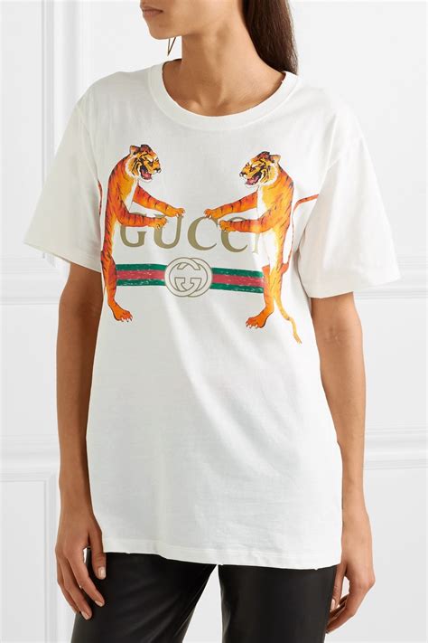 gucci black tiger logo t shirt|gucci tiger long sleeve shirt.